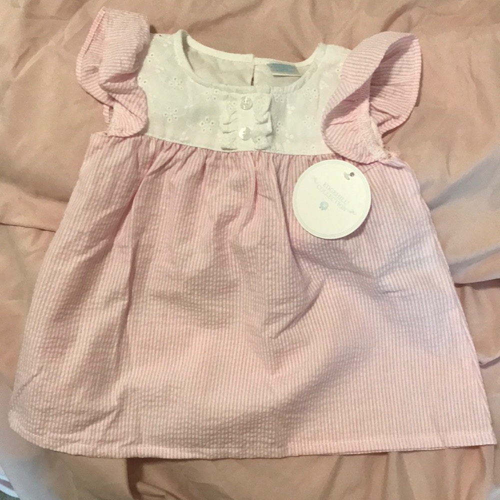 Edgehill Collection Seersucker Top